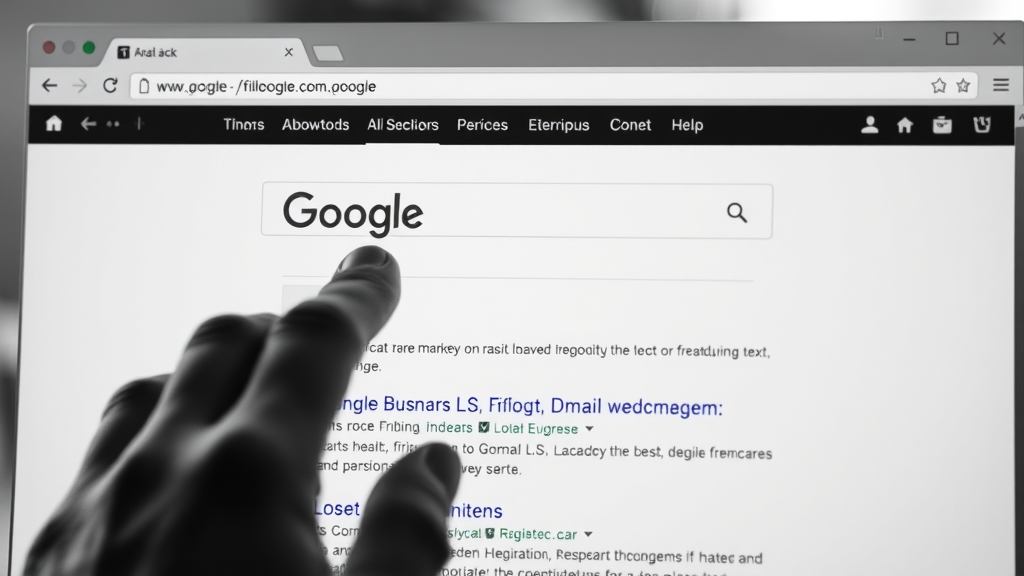 Google search results page with top ppc ad example demonstrating effective ad placement in paid search.
