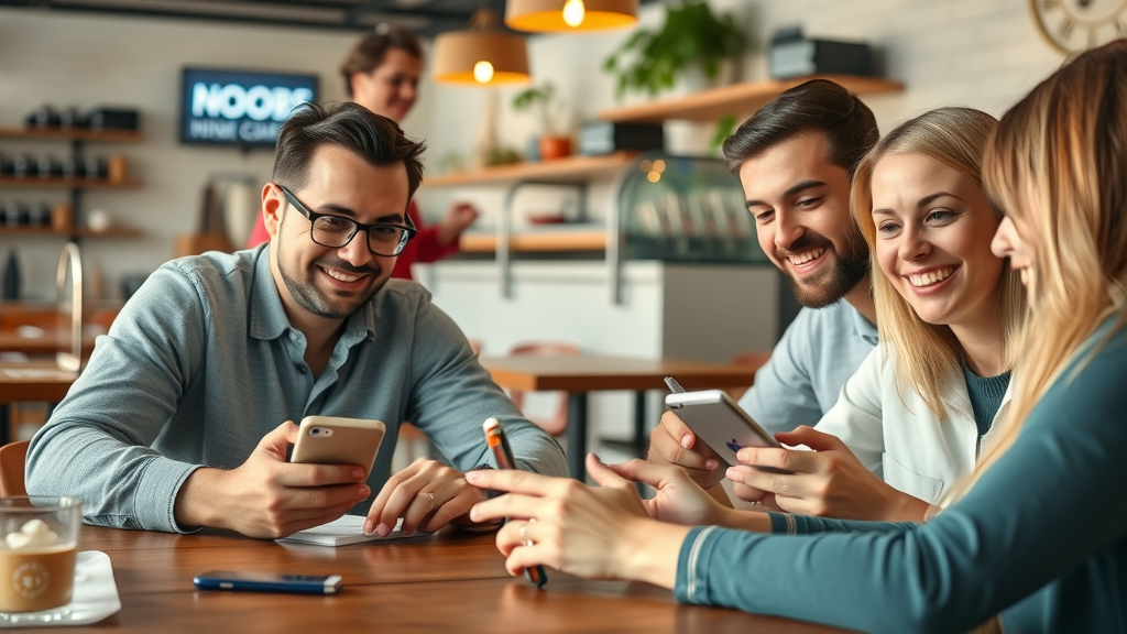 Small Business Customer Reviews - Happy customers posting positive reviews for small business branding
