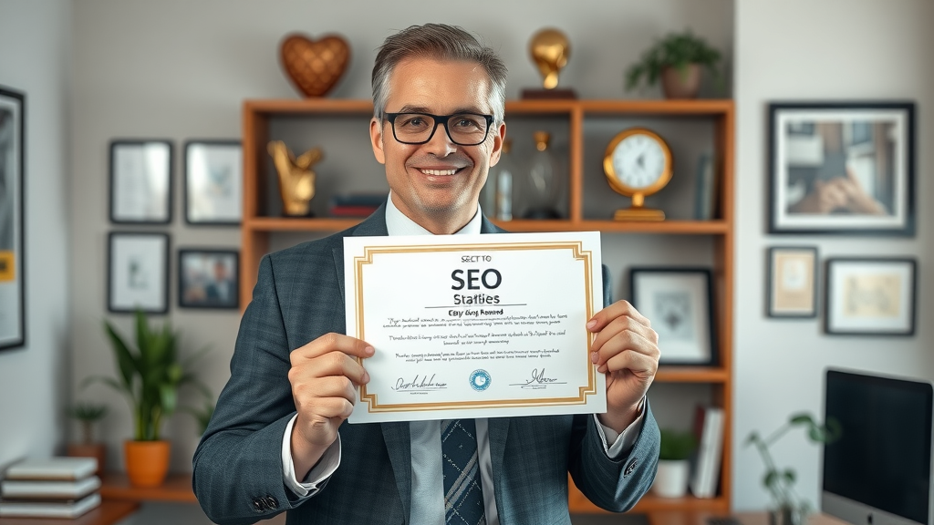 Enthusiastic marketing manager presenting a multi-channel digital marketing plan with screens for email, SEO, PPC, and social, depicting Raleigh SEO services synergy.