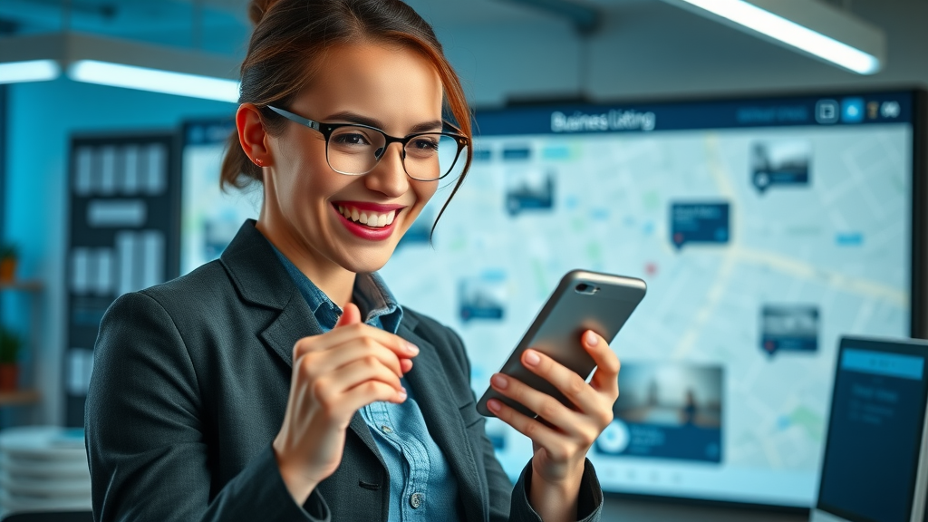 professional verifying google maps listing, local SEO techniques, digital map interface