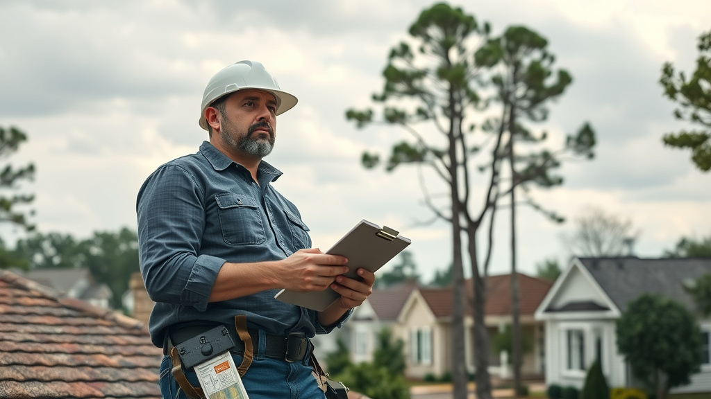 Raleigh roofing contractor conducting detailed roof inspection for homeowners