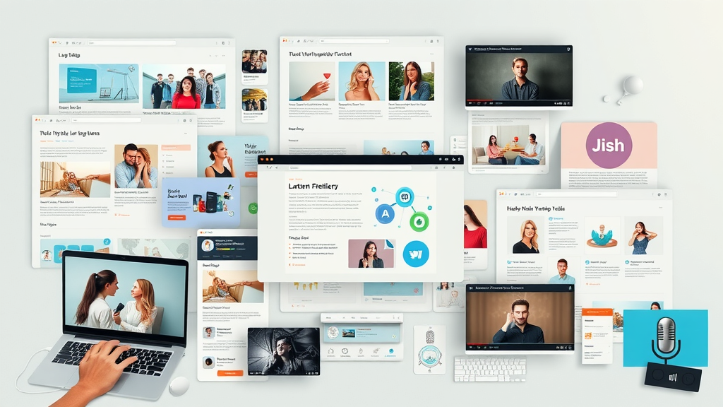 types of content for content marketing and blogging including blog posts, infographics, videos, podcasts