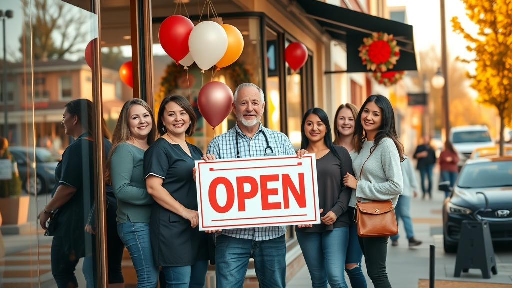 Local Raleigh small business celebrating marketing success with small business marketing consultant